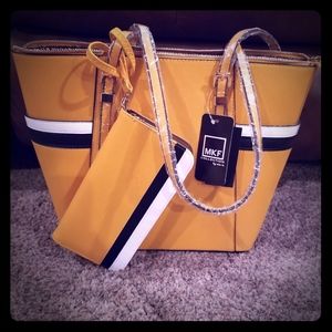 MKF purse with matching wallet